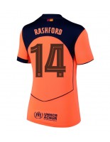 Barcelona Marcus Rashford #14 Tredjedrakt Dame 2025-26 Korte ermer
